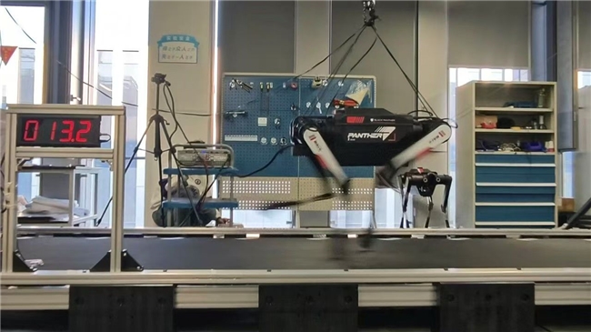 MrBeast野兽先生镜头里与世界冠军赛跑的  “世界最快机器人”黑豹Ⅱ：来自中国镜识科技(图3)