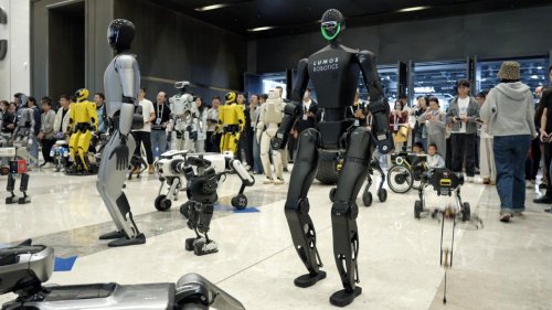 IROS 2025观察 | 宇树、智元、众擎、鹿明：人形机器人赛道“群雄并起”，应用落地路径渐明(图3)