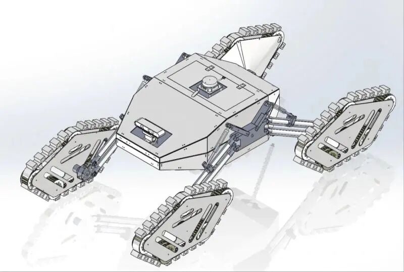 贵大学生团队成功研发高性能地震勘探救援机器人(图1)