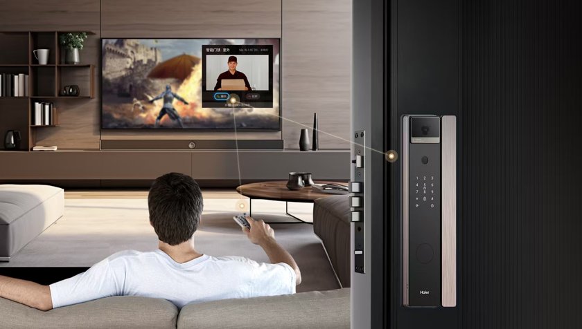 “老忘事”成为小事!海尔金吾卫智能门锁:挥手即开(图2) “老忘事”成为小事!海尔金吾卫智能门锁:挥手即开(图2)