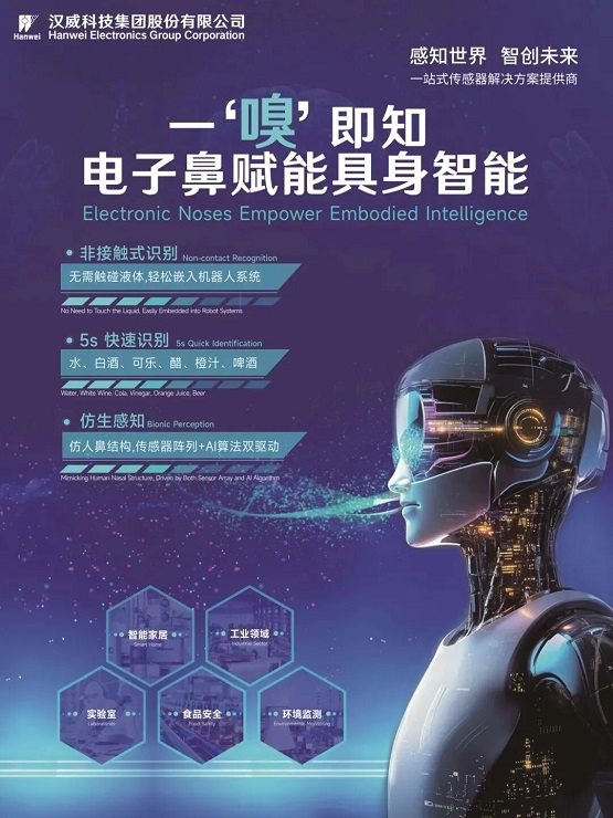 电子鼻：为机器人装上“嗅觉”，汉威科技引领感知新突破(图1)