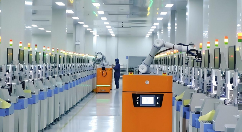 创中国工业机器人新纪录!越疆机器人第10万台成功下线!(图2) 创中国工业机器人新纪录!越疆机器人第10万台成功下线!(图2)