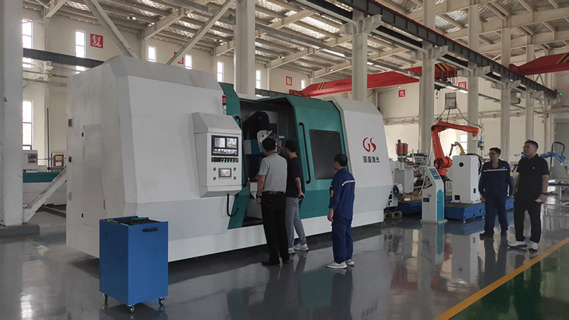 中钢集团西安重机有限公司马总等一行领导再度莅临国盛激光(图6)