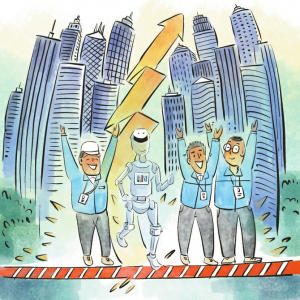 机器人参加马拉松比赛,为什么需要人陪跑?(图9) 机器人参加马拉松比赛,为什么需要人陪跑?(图9)