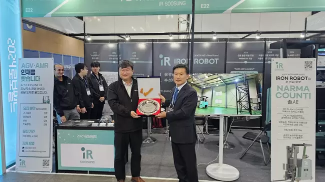 镭神智能助力韩国Soosung斩获Robot World 2024年度最佳产品奖(图2) 镭神智能助力韩国Soosung斩获Robot World 2024年度最佳产品奖(图2)
