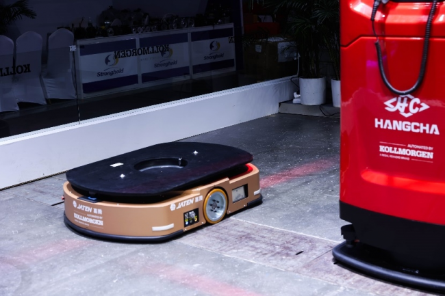 智能化成亚洲物流展主旋律,科尔摩根AMS携新品NDC Flex亮相,AGV物流效率迈上新台阶(图8) 智能化成亚洲物流展主旋律,科尔摩根AMS携新品NDC Flex亮相,AGV物流效率迈上新台阶(图8)