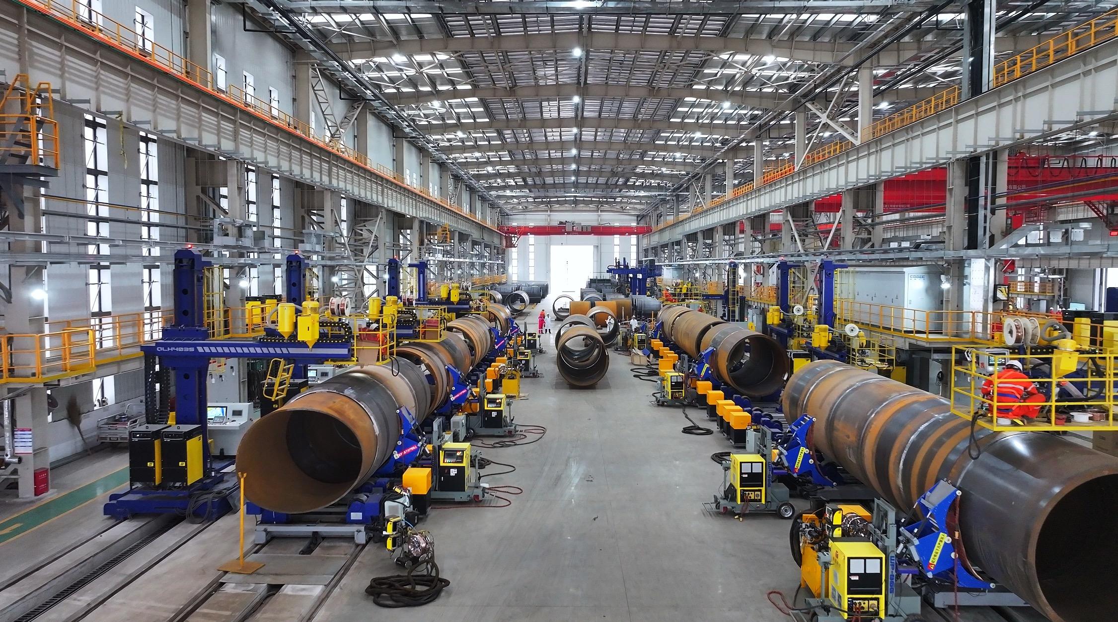 我国首个海洋油气装备“智能工厂”全面投产(图3) 我国首个海洋油气装备“智能工厂”全面投产(图3)