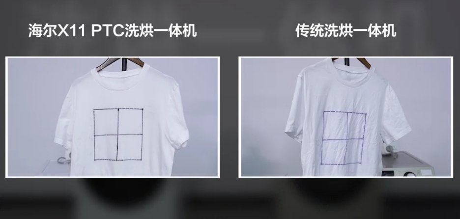 拆机对比！海尔X11洗烘一体机：高效烘干不伤衣(图4)