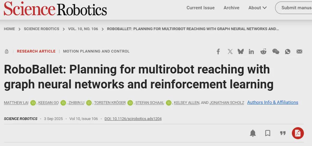 《Science Robotics》封面：DeepMind发布RoboBallet，重新定义多机器人协同规划(图3)