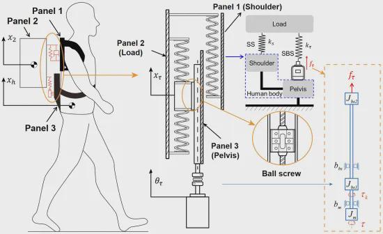 IEEE TRO发表！华科团队打造仿生隔振 + 负载调控的“双减压”悬浮背包，破解越野负重痛点(图2)