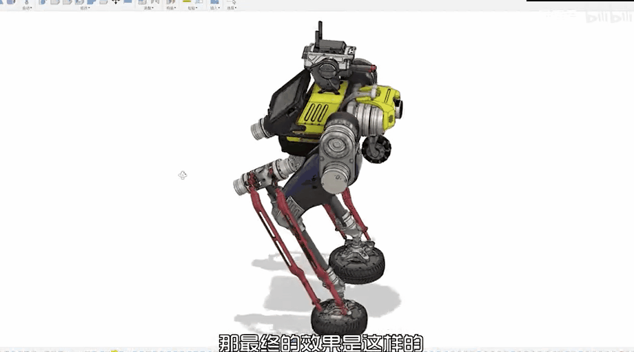 舍百万年薪造“哪吒”？稚晖君开发双足机器人实现轮足切换结构创新设计！(图9)